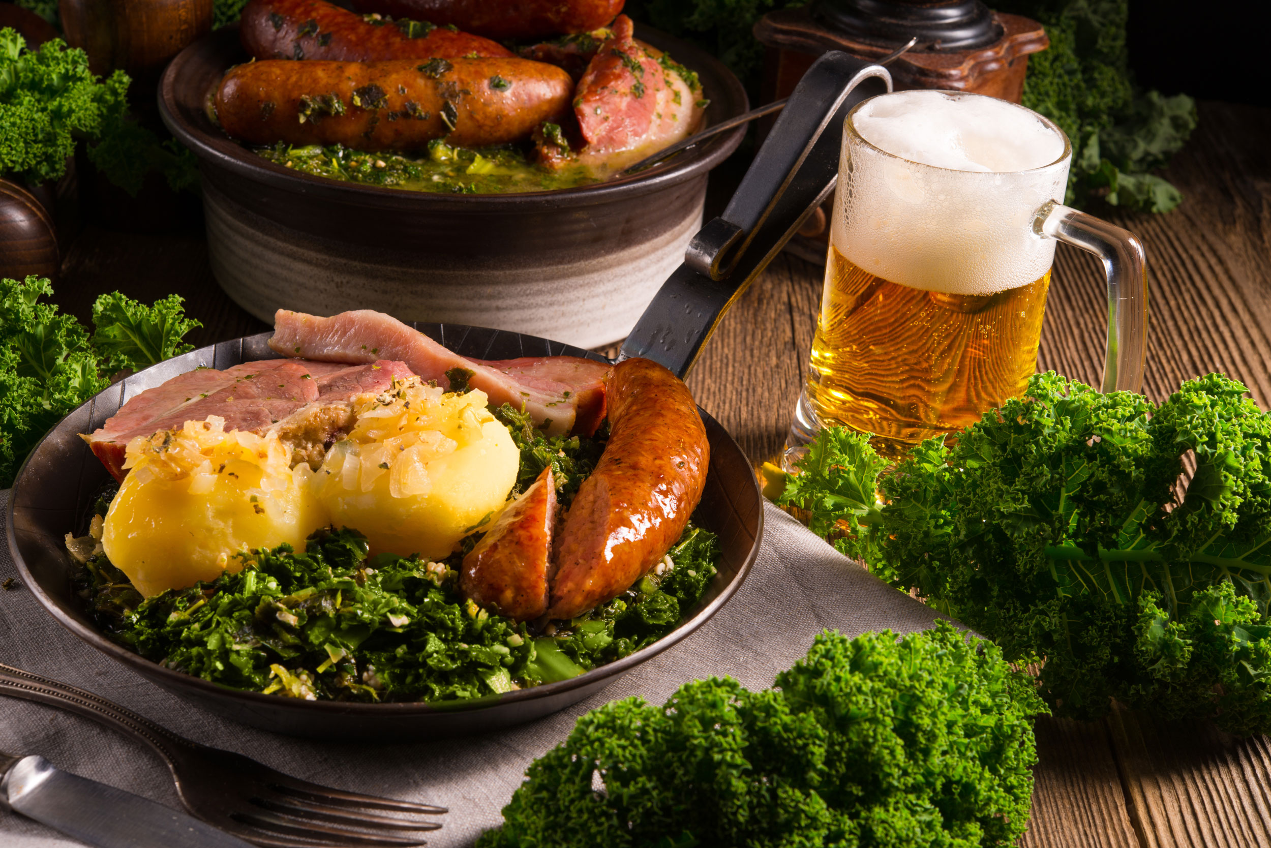 Grünkohl im Restaurant Weserterrassen